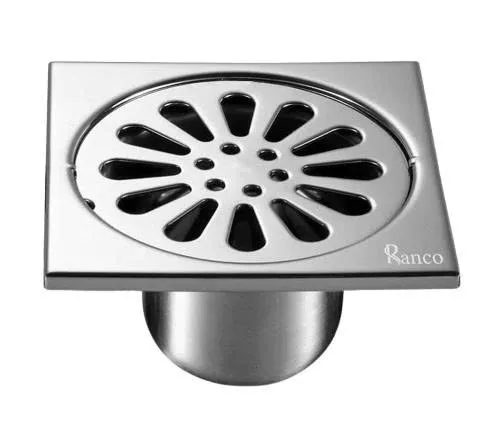 Ga thoát sàn inox 304 10cm RC-053B