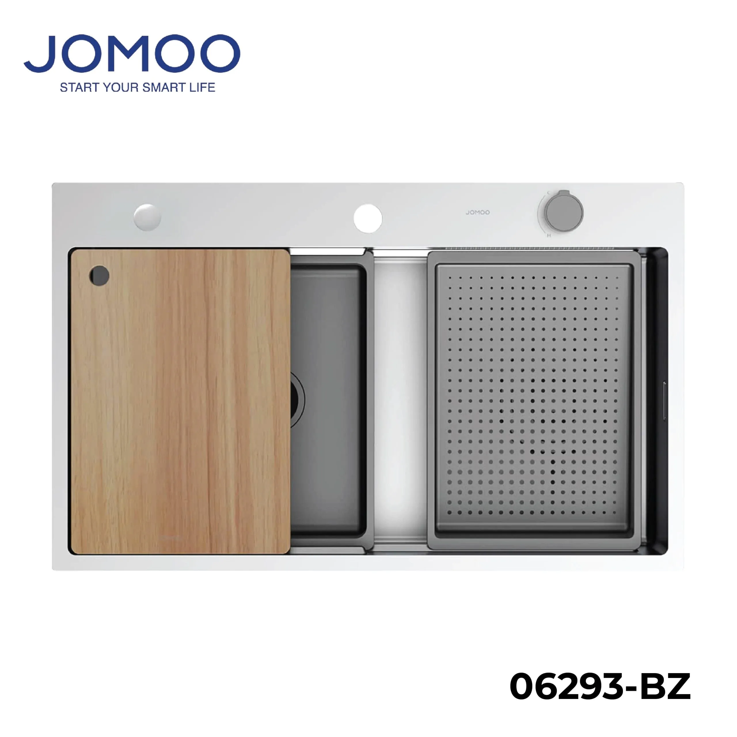 Chậu Rửa Bát 1 hố JOMOO 06293-BZ
