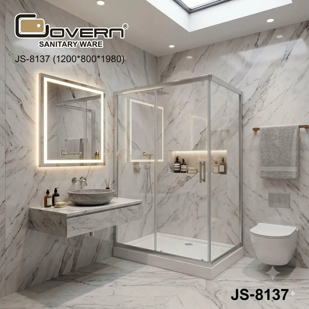 Cabin tắm đứng vách kính GOVERN JS-8137