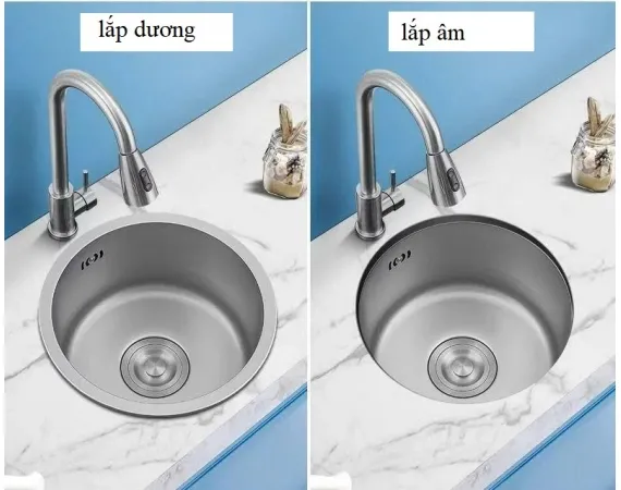 Chậu rửa bát mini HD360 kích thước 360 mm