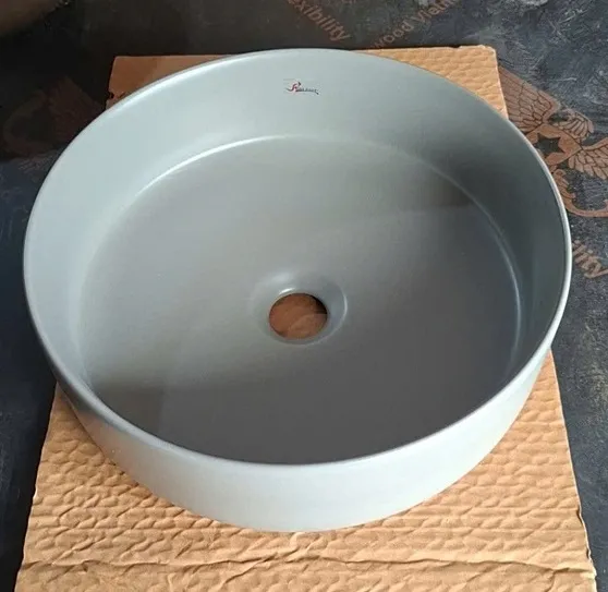 Chậu rửa lavabo màu xám Bancoot L01-G