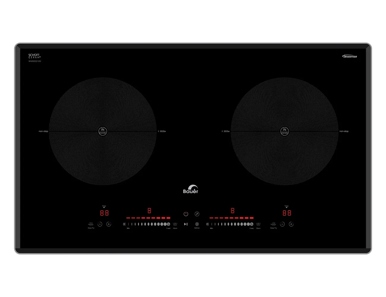 Bếp từ đôi Bauer BE 59GTA