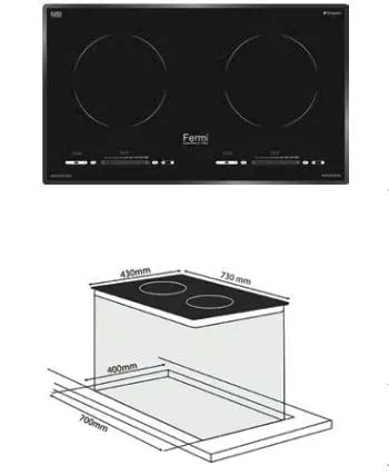 Bếp từ Fermi Model NG 886 Sky