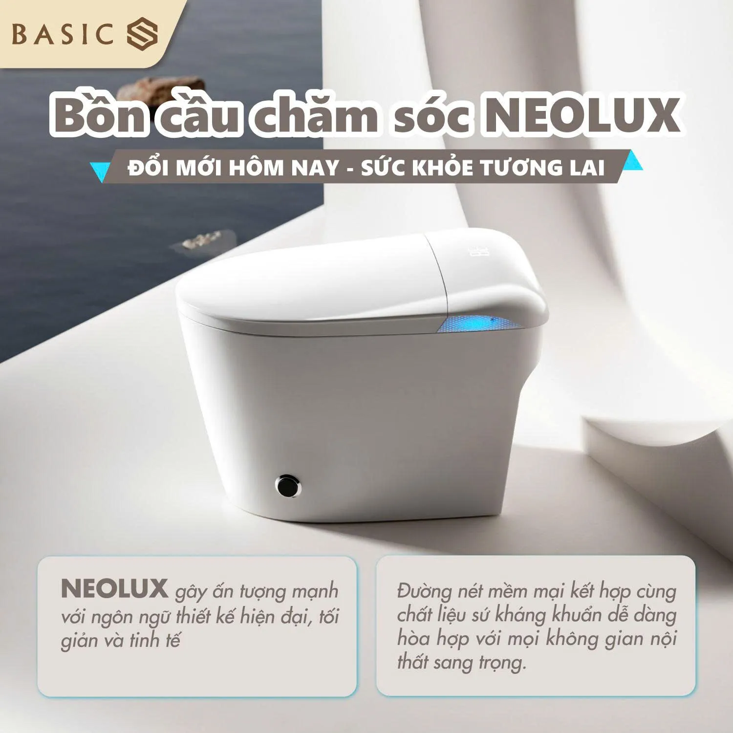 Bồn cầu thông minh Basic NEOLUX