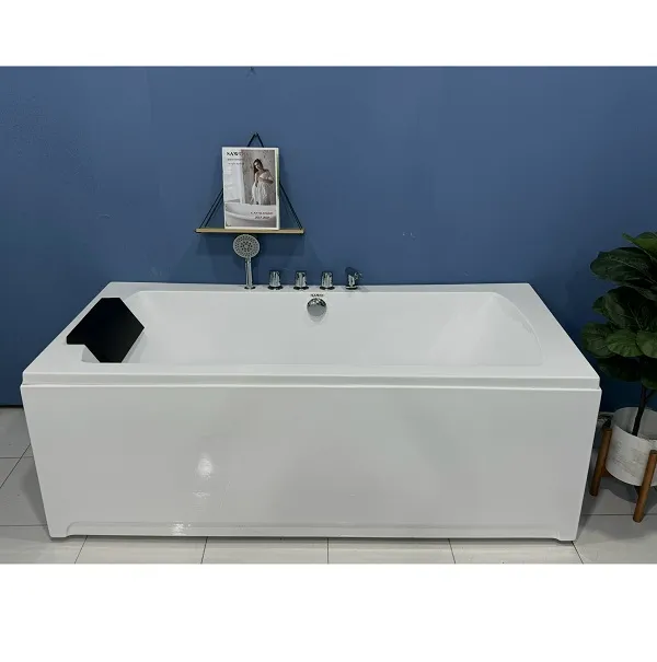 Bồn tắm ngâm đặt sàn hình chữ nhật SAWO SW4717B