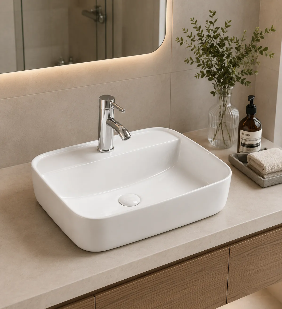 Chậu rửa đặt bàn Basic BSB-1510