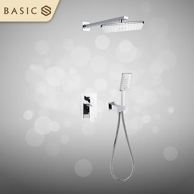 Sen âm tường Basic Màu Chrome BW-85259