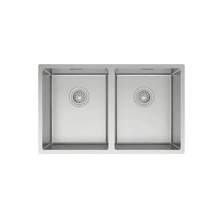 Chậu bếp Inox Hafele Satin R10 HS24-SSN2S-750