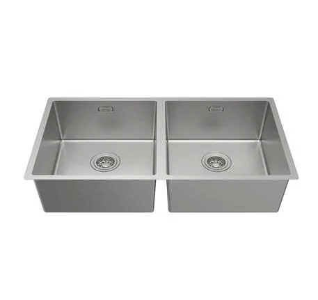 Chậu bếp Inox Hafele Satin R10 HS24-SSN2S-870