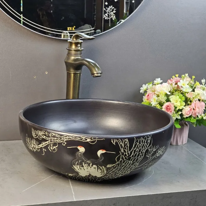 Chậu Lavabo nghệ thuật
