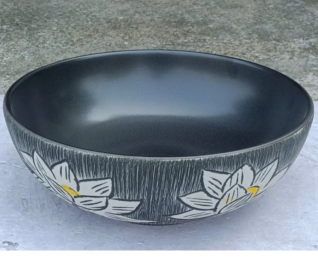 Chậu lavabo nghệ thuật C001