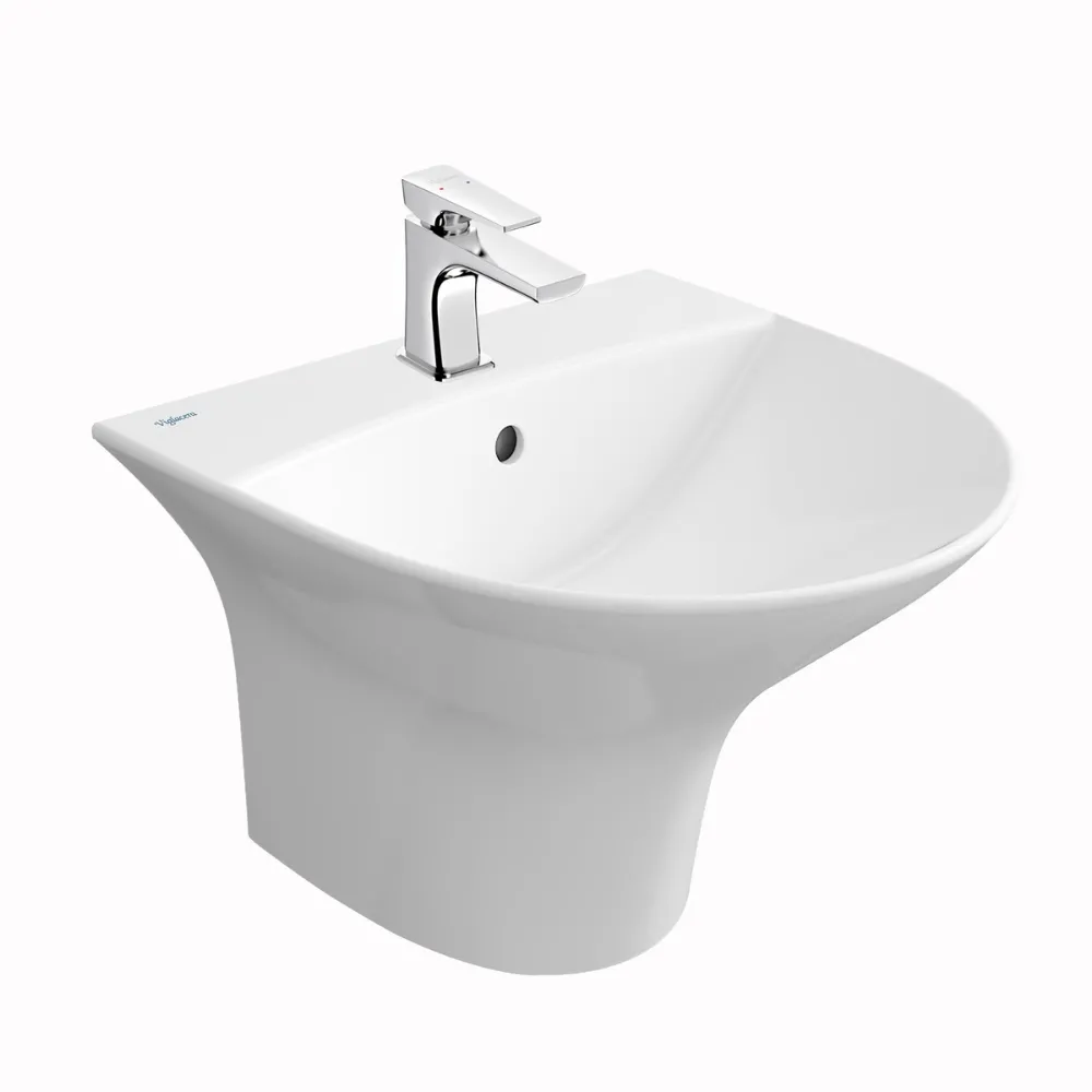Chậu lavabo treo tường Viglacera V63