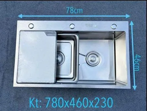 Chậu rửa bát 1 hố KAGOL K7846