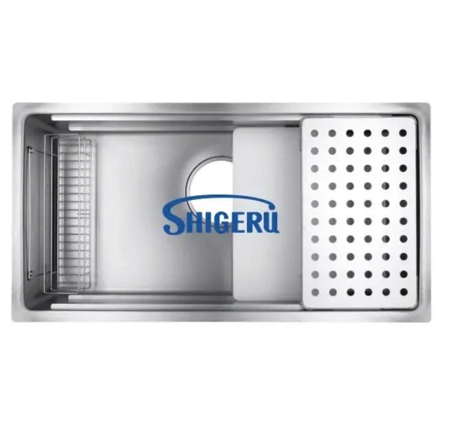 Chậu rửa bát 1 hố Shigeru LE JSM -K 3F FS