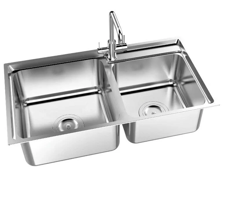 Chậu rửa bát 2 hố Sơn Hà S80