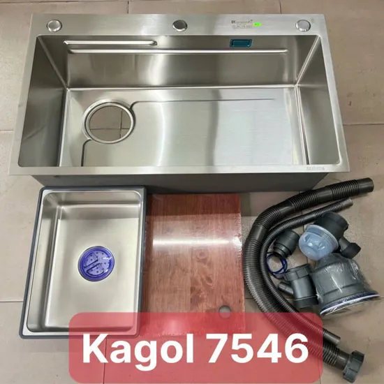 Chậu rửa bát 1 hố KAGOL K7546