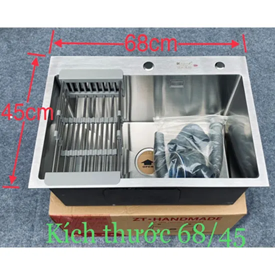 Chậu rửa bát 1 hố KAGOL K6845