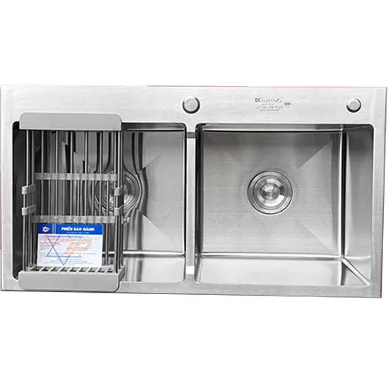 Chậu rửa bát hai hố KAGOL K8245