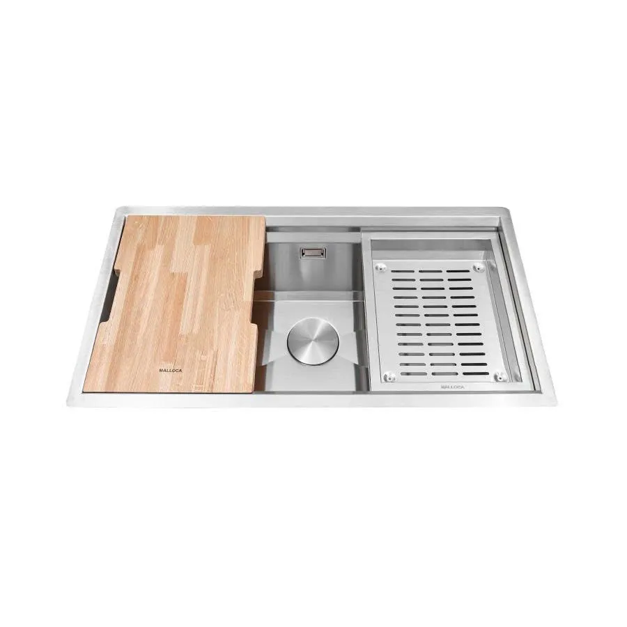Chậu rửa chén 1 hố Malloca SLIDE MS781