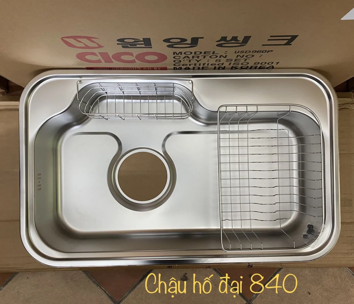 Chậu rửa bát Cico 