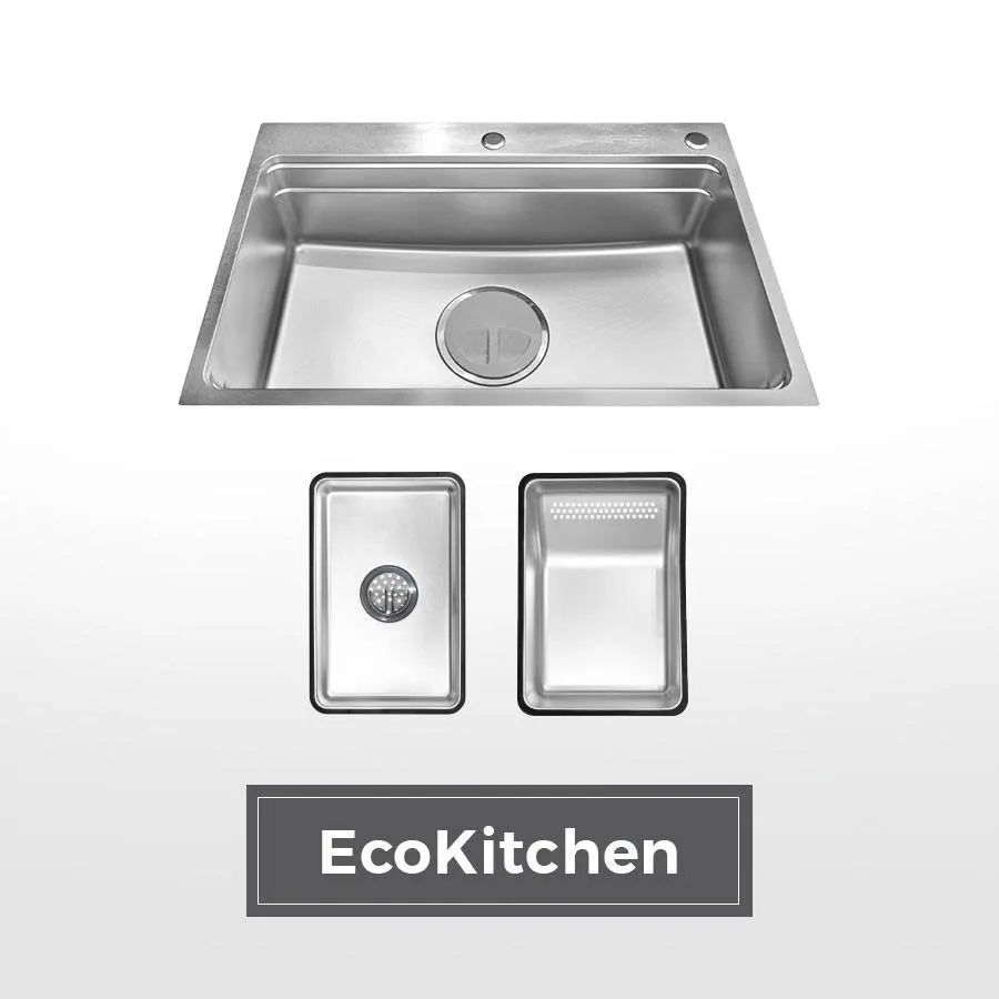 Chậu rửa chén 1 hố Malloca LINEN MS7750SS