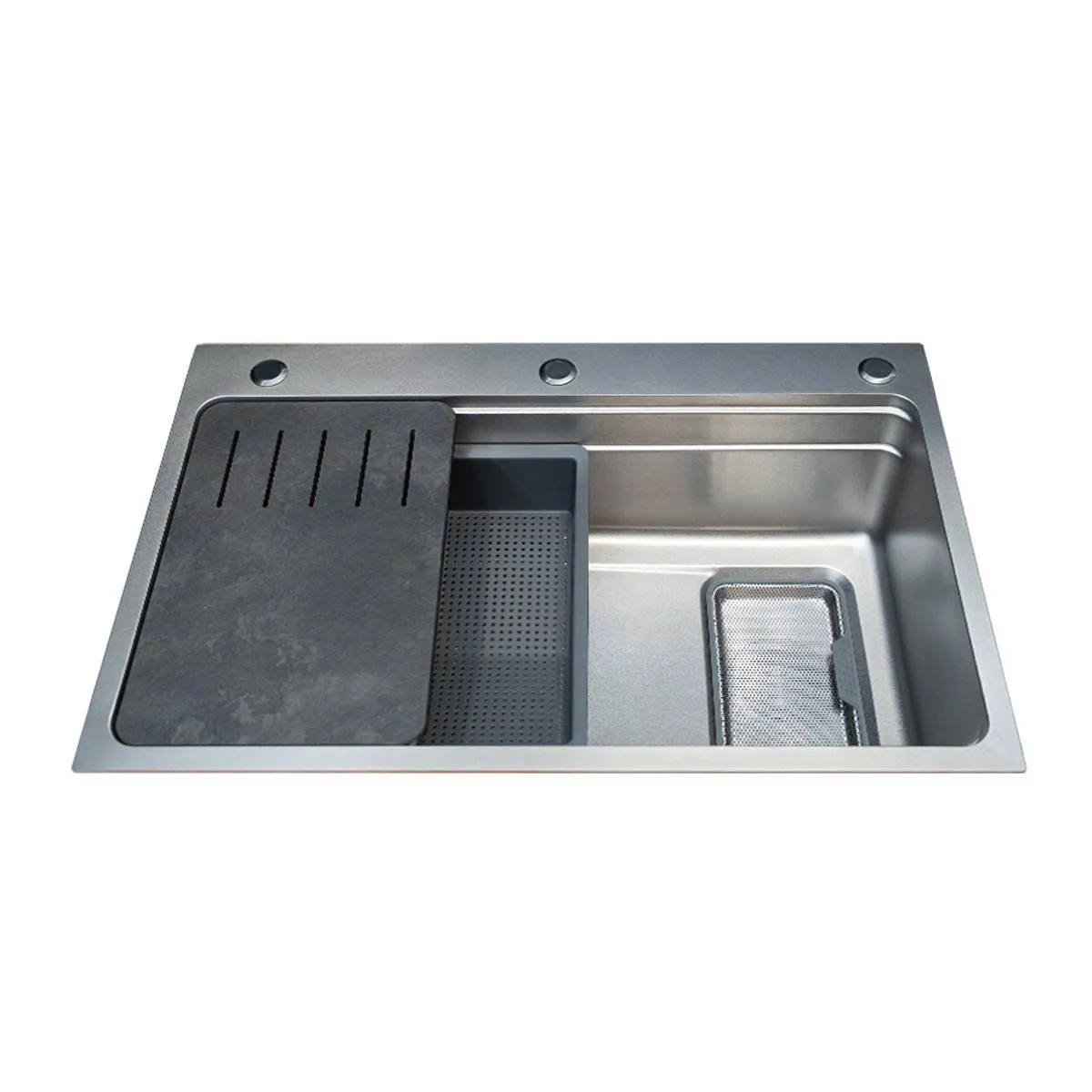Chậu rửa chén 1 hố Malloca SILVER MS7750SI