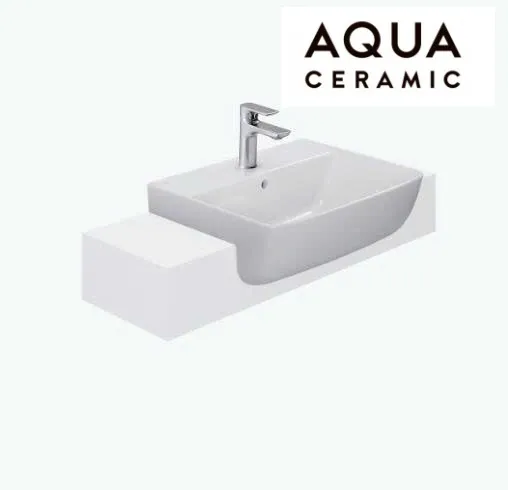 Chậu rửa mặt bán âm bàn Inax AL-345V