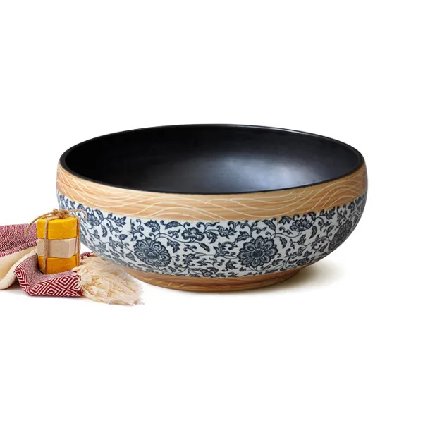 Chậu lavabo nghệ thuật C002