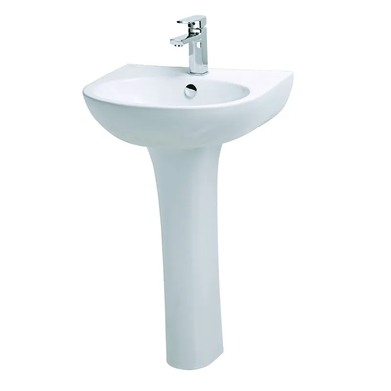 Chậu rửa mặt treo tường Caesar L2152 + P2445