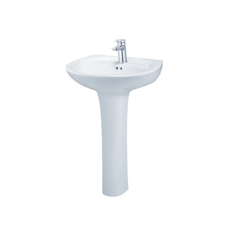 Chậu rửa mặt treo tường Caesar L2220 + P2445