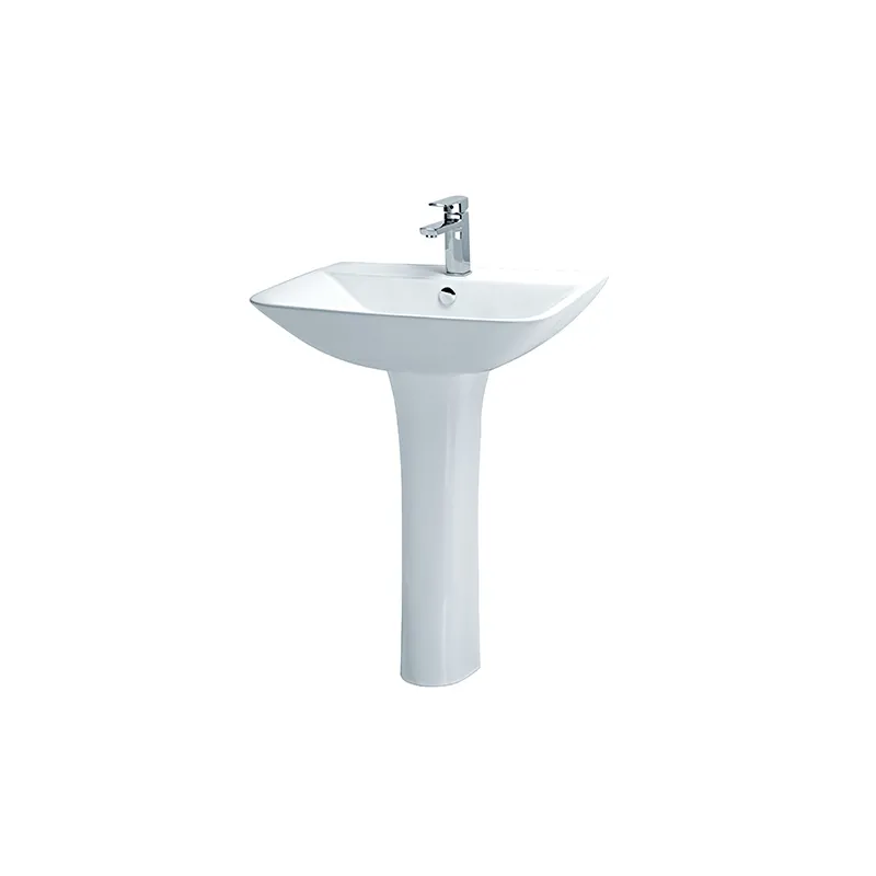 Chậu rửa mặt treo tường Caesar L2365 + P2445