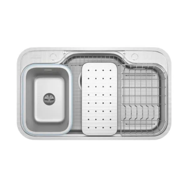 Chậu rửa bát 1 hố KONOX  Dekor 8048SU