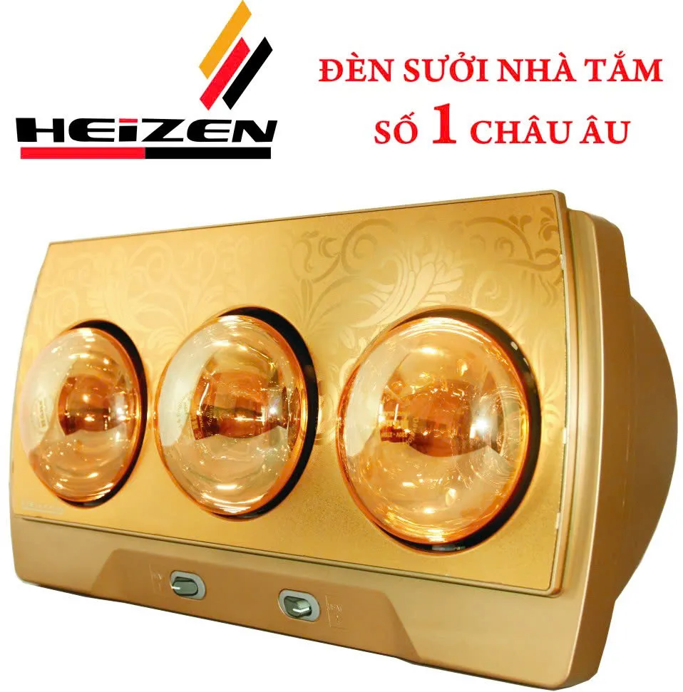 Đèn sưởi 3 bóng Heizen – HE3B