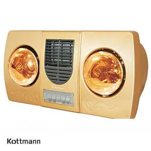 Đèn sưởi 2 bóng treo tường Kottmann – K2BHWG