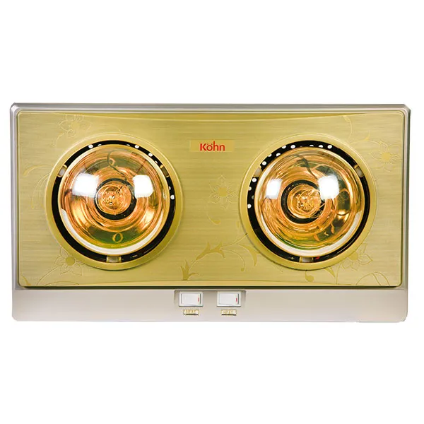 Đèn sưởi treo tường 2 bóng KOHN KN02G