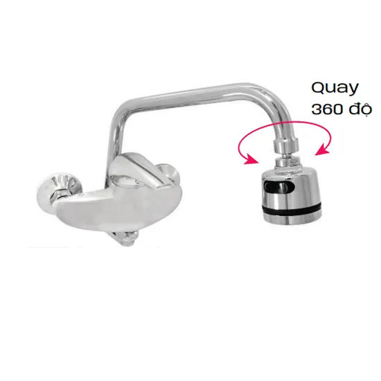 Vòi rửa bát Dolson DL 507C nóng lạnh