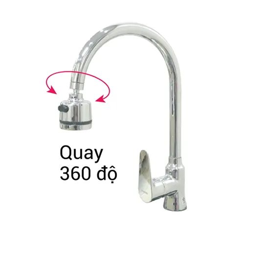 Vòi rửa bát Dolson DL 800 nóng lạnh