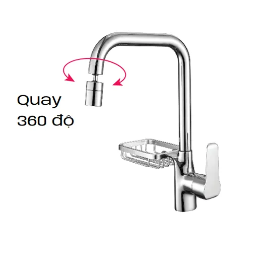 Vòi rửa bát Dolson DL 8008 nóng lạnh