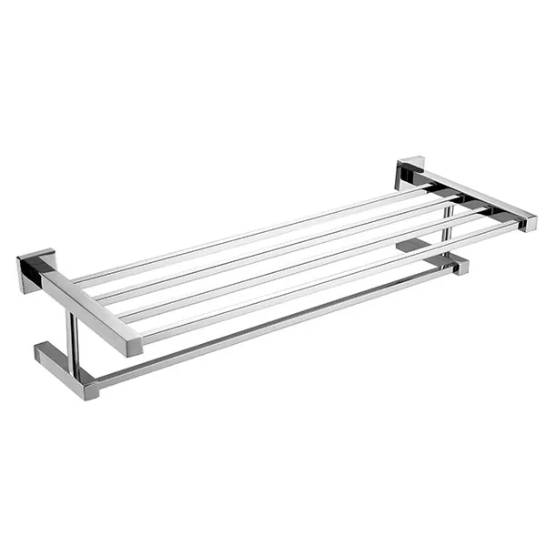 Vắt khăn giàn EcoBath EC255-12 màu inox bóng