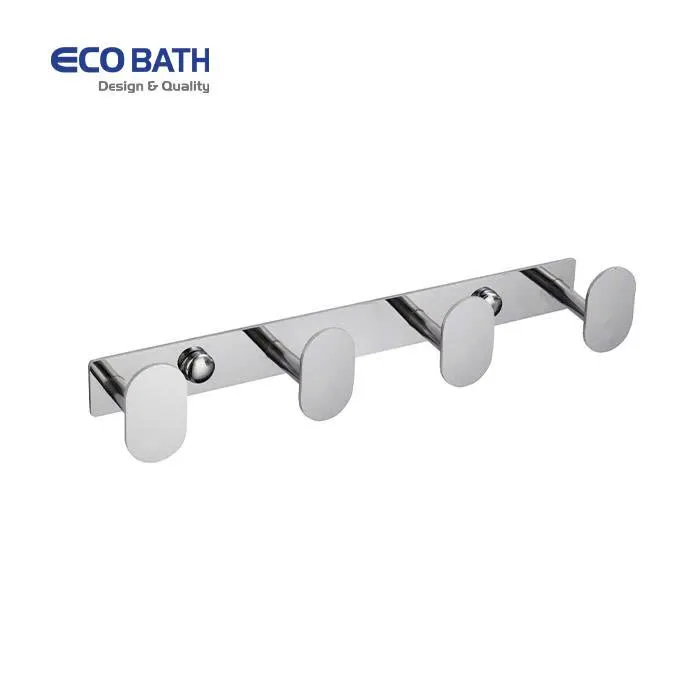 Móc áo Ecobath  EC2005-4 màu inox bóng