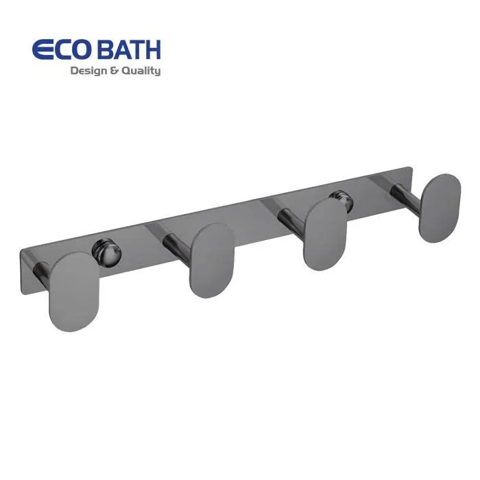 Móc áo Ecobath EC2005-4BU màu ghi xám