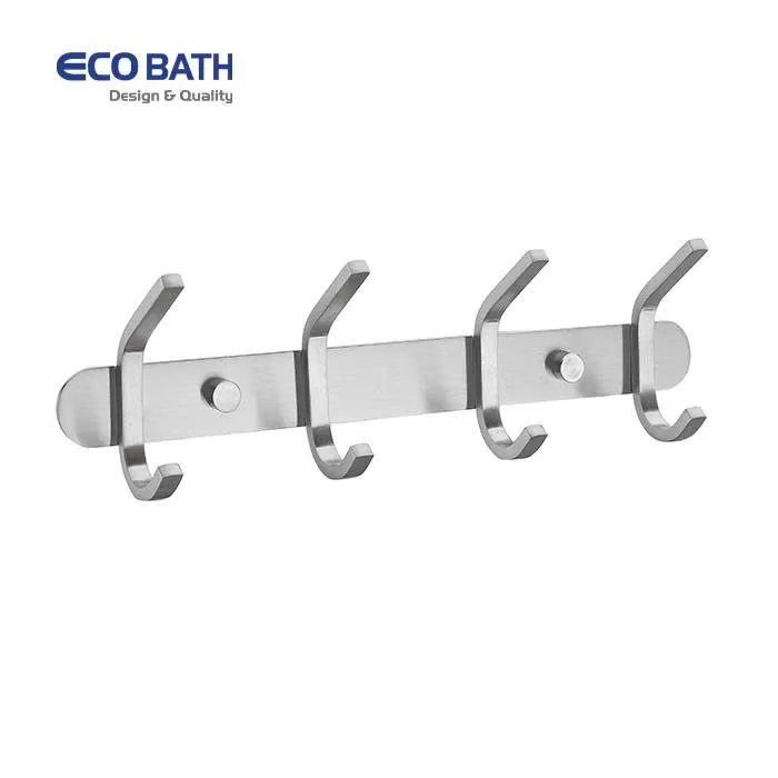 Móc áo Ecobath  EC2038-4 màu inox bóng
