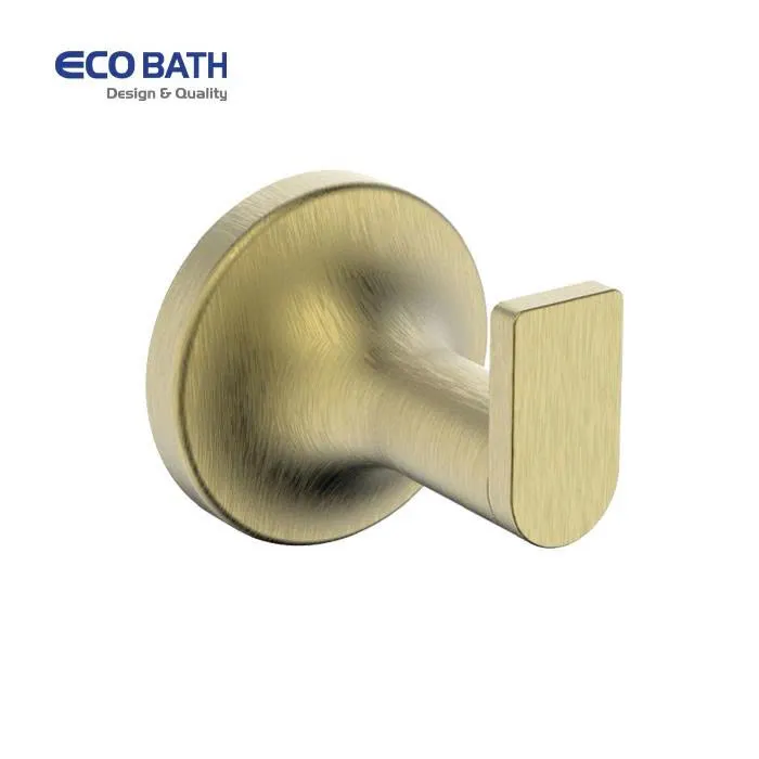 Móc áo Ecobath EC218-04BG màu vàng chải