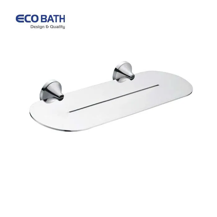 Kệ dưới gương EcoBath EC218-05 màu inox bóng