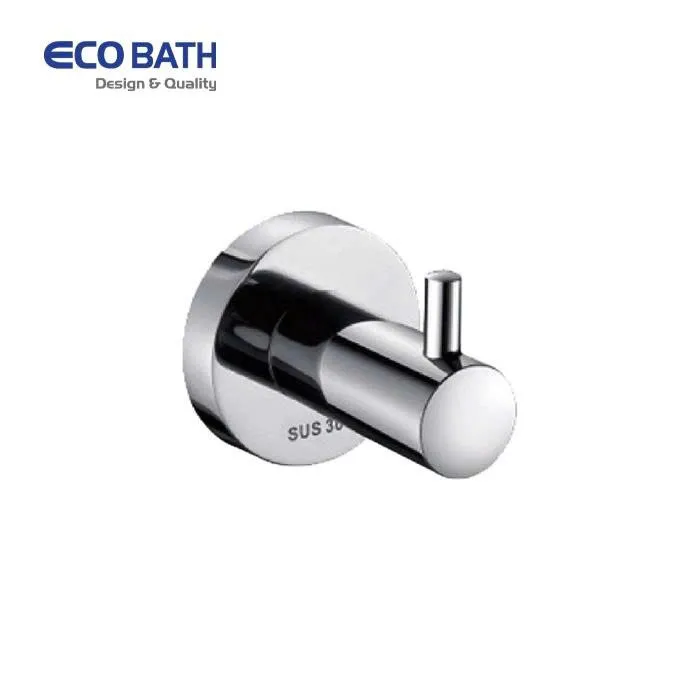 Móc áo Ecobath  EC299-04 màu inox bóng