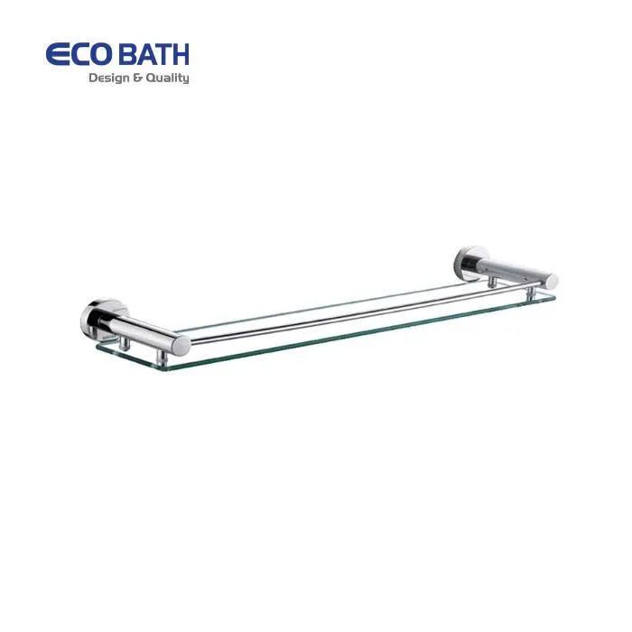 Kệ dưới gương EcoBath EC299-05 màu inox bóng