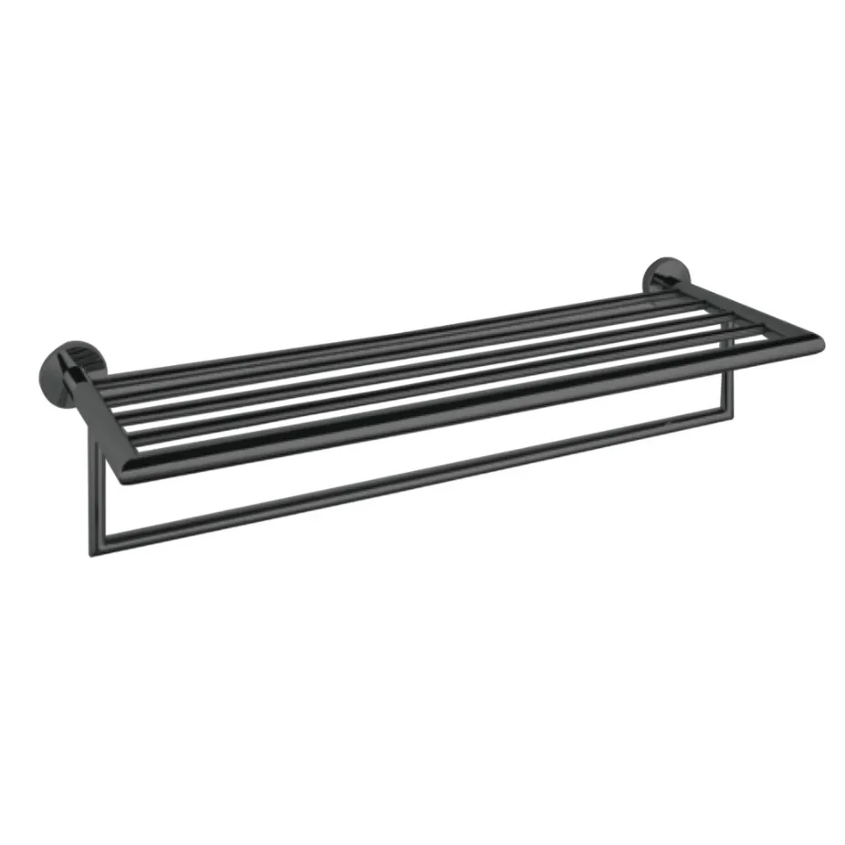 Giàn vắt khăn màu đen mờ EcoBath EC270-12MB