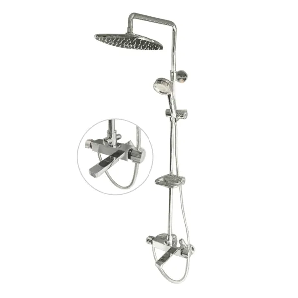 Sen cây tắm nhiệt độ Hàn Quốc ECOFA E535 (Có vòi xả)
