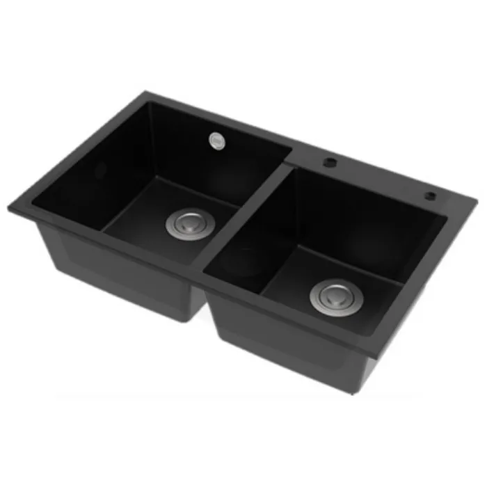 Chậu rửa chén đôi American Standard FFASX902 màu đen