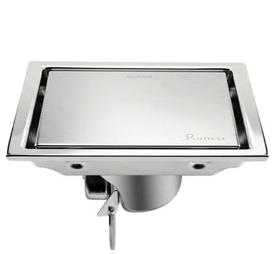 Ga thoát sàn inox 304 12cm RC-453E